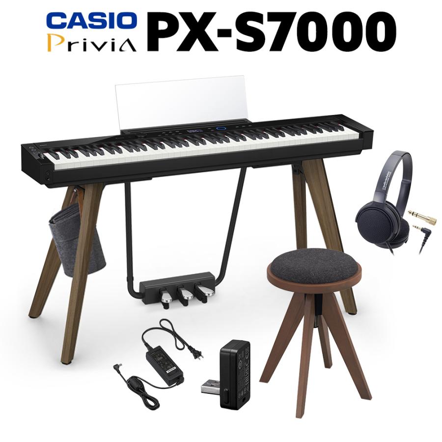 CASIO（カシオ） CASIO PX-S7000 BK ブラック 専用スツール