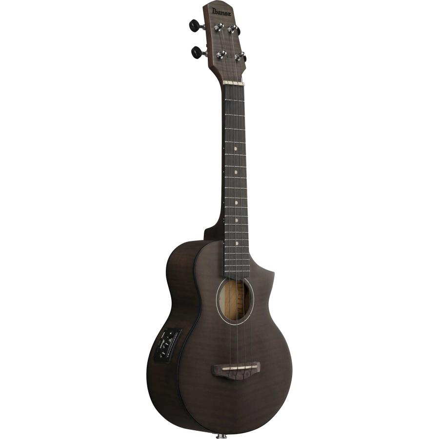 極美品　アイバニーズ　エレクトリックウクレレ　杢目　コンサートサイズ Ibanez UEW12E コンサートウクレレ エレキウクレレ ピックアップ搭載