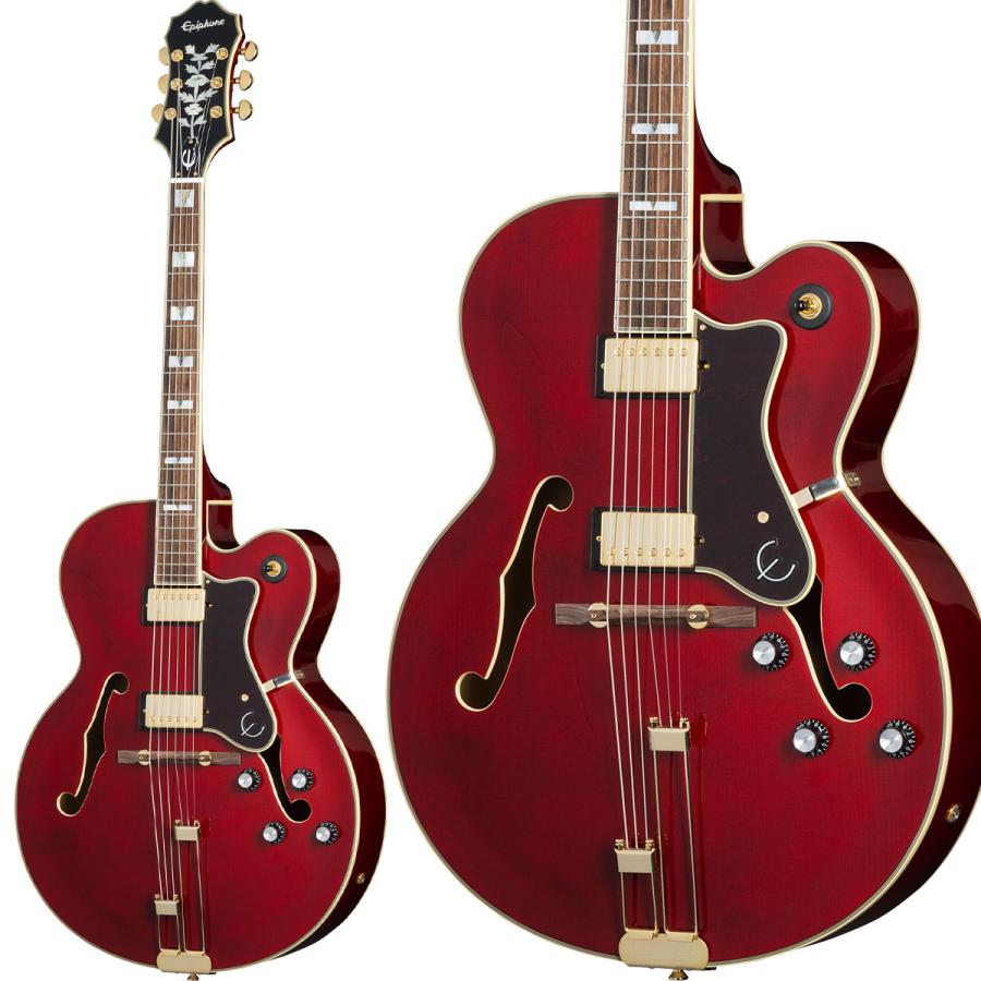 Epiphone エピフォン Broadway Wine Red エレキギター フルアコ