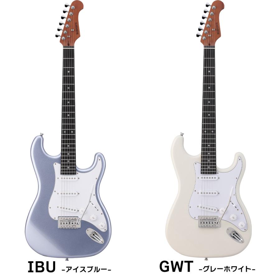 BUSKER'S バスカーズ BST-Standard エレキギター初心者12点セット