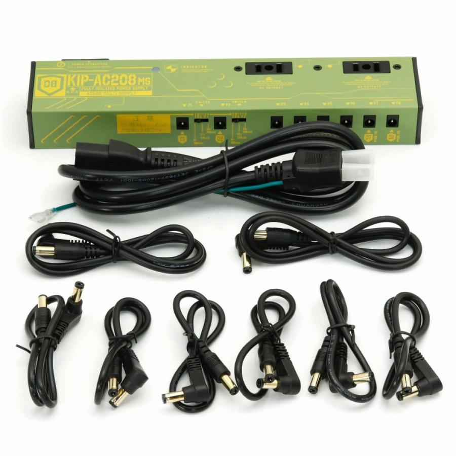 K.E.S KIP-AC208MS コンセント付き パワーサプライ エフェクター K.E.S KIP-AC208MS コンセント付き パワーサプライ エフェクター