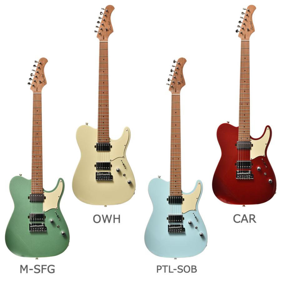 Bacchus（バッカス） TAC24 STD-RSM/M エレキギター 初心者14点セット