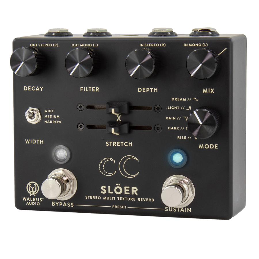WALRUS AUDIO ウォルラスオーディオ Sloer Stereo Ambient Reverb