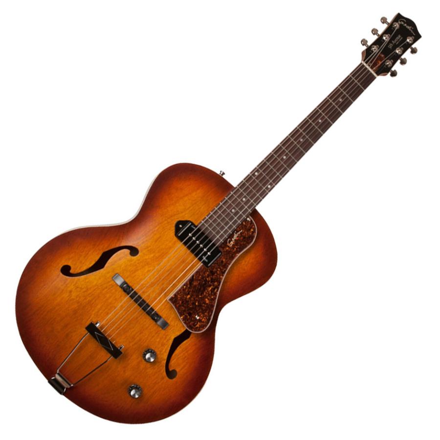 Godin ゴダン 5th Avenue Kingpin P90 Cognac Burst フルアコ Godin ゴダン 5th Avenue Kingpin P90 Cognac Burst フルアコ