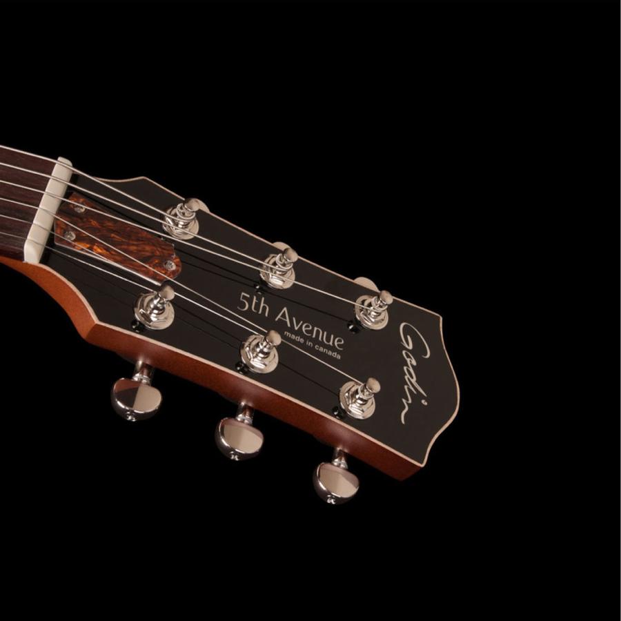 Godin ゴダン 5th Avenue Kingpin P90 Cognac Burst フルアコ Godin ゴダン 5th Avenue Kingpin P90 Cognac Burst フルアコ