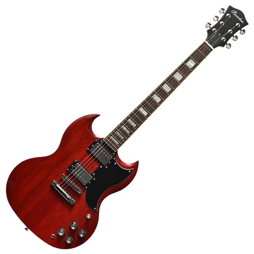 Bacchus（バッカス） MARQUIS-STD A-RED エレキギター初心者14点セット