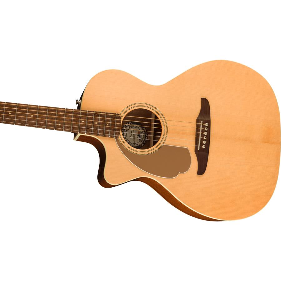 Fender フェンダー Newporter Player Left-Handed Natural エレアコギター カリフォルニアシリーズ 左利き用_4