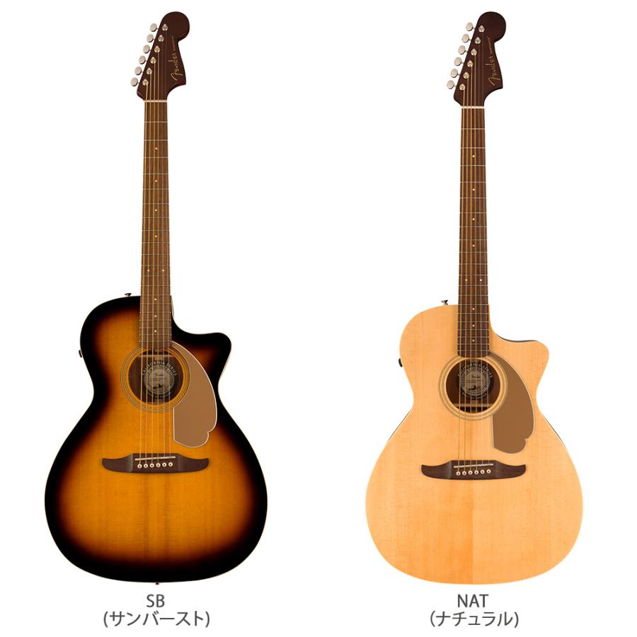 Fender（フェンダー） Newporter Player エレアコギター トップ単板