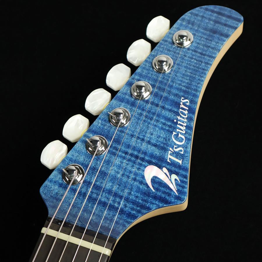 T's Guitars ティーズギター DST-Pro24 Flame Maple Arctic Blue S/N