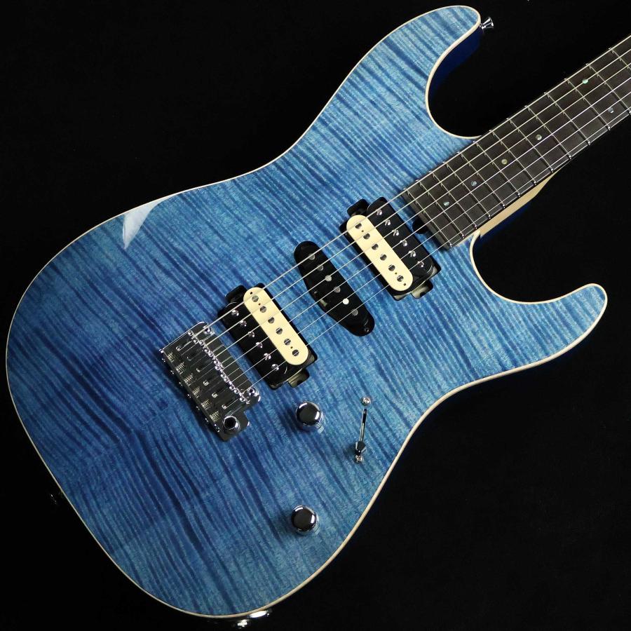 T's Guitars ティーズギター DST-Pro22 Flame Maple Arctic Blue S/N