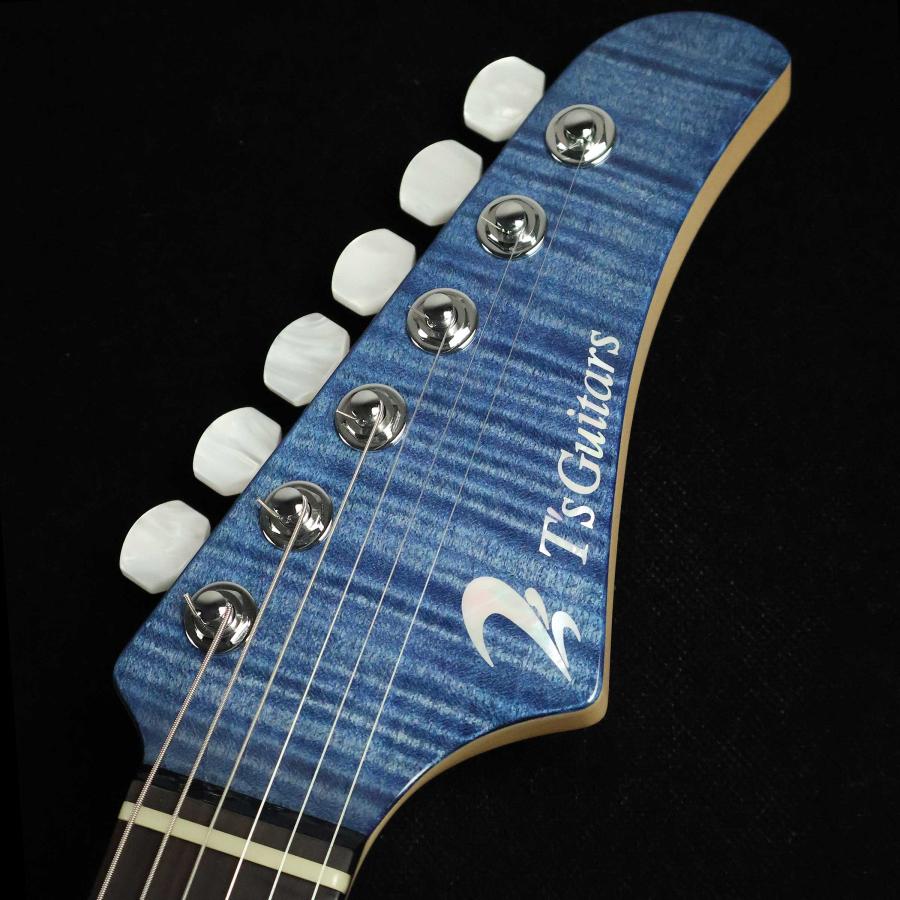 T's Guitars ティーズギター DST-Pro22 Flame Maple Arctic Blue S/N