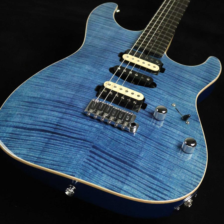 T's Guitars ティーズギター DST-Pro22 Flame Maple Arctic Blue S/N
