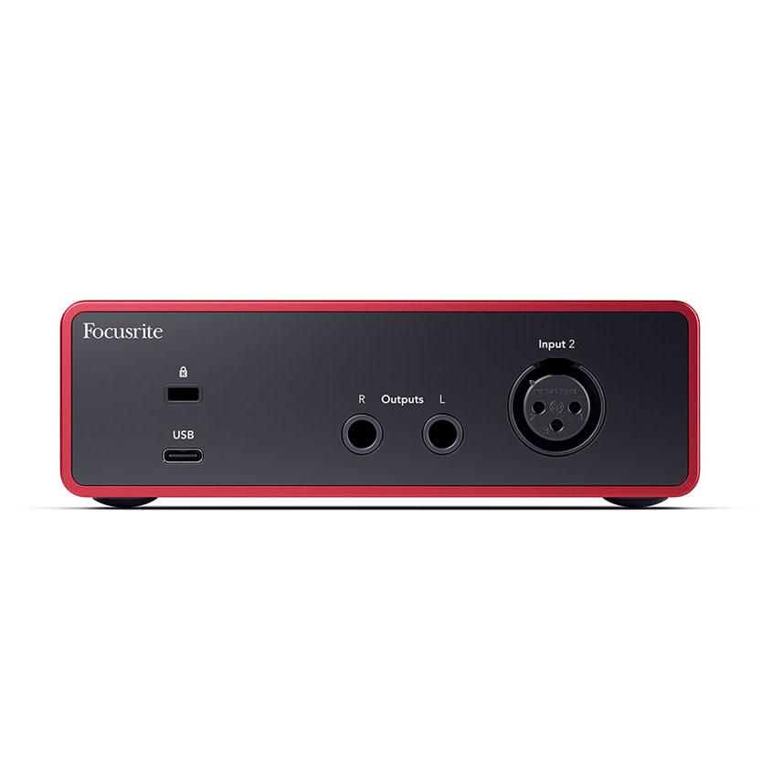 Focusrite フォーカスライト Scarlett solo (4th Gen) 2in 2out オーディオインターフェースの画像