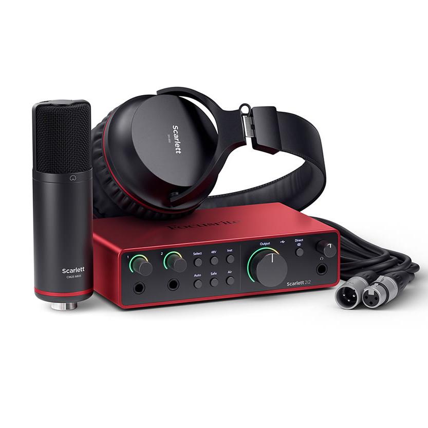 Focusrite フォーカスライト Scarlett 2i2 Studio Pack (4th Gen Focusrite フォーカスライト Scarlett 2i2 Studio Pack (4th Gen
