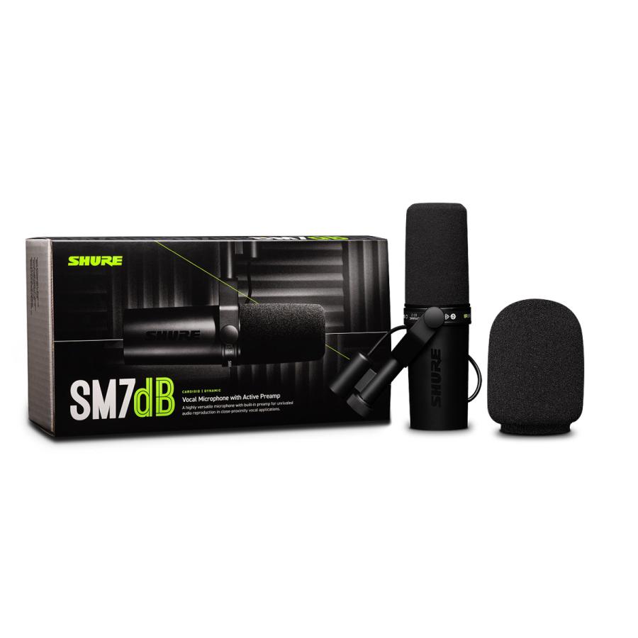 SHURE（シュア） SM7dB プリアンプ内蔵モデル ボーカル