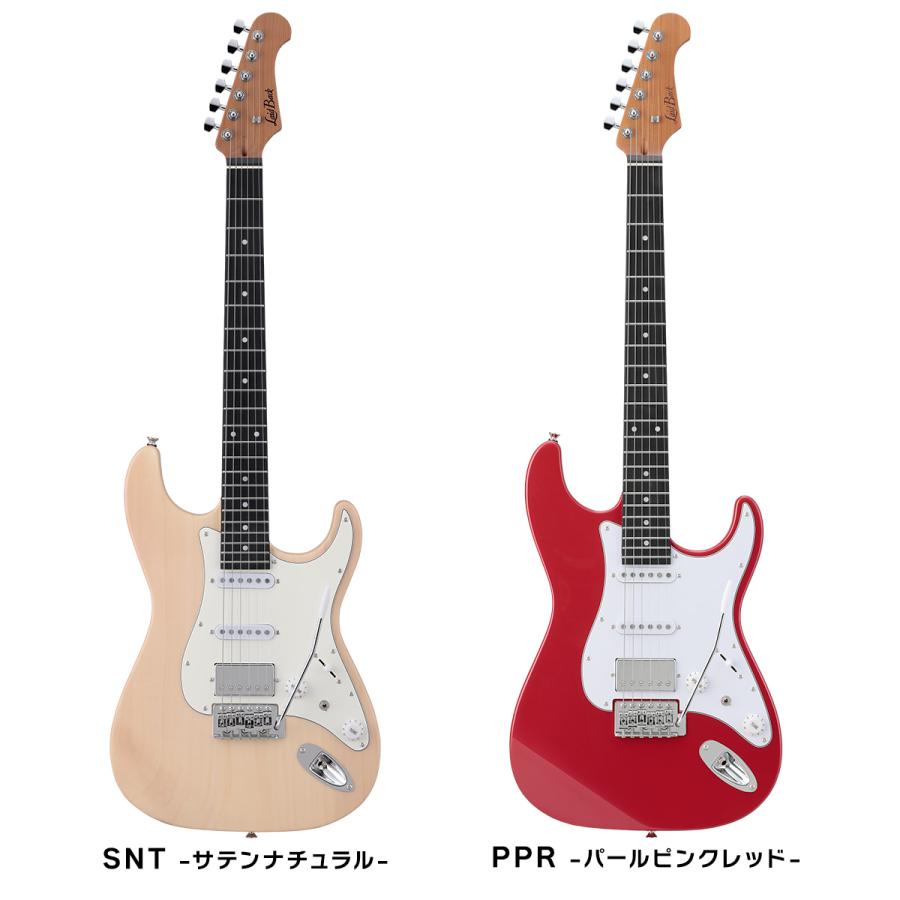 LaidBack レイドバック LSE-3H エレキギター初心者12点セット 軽量