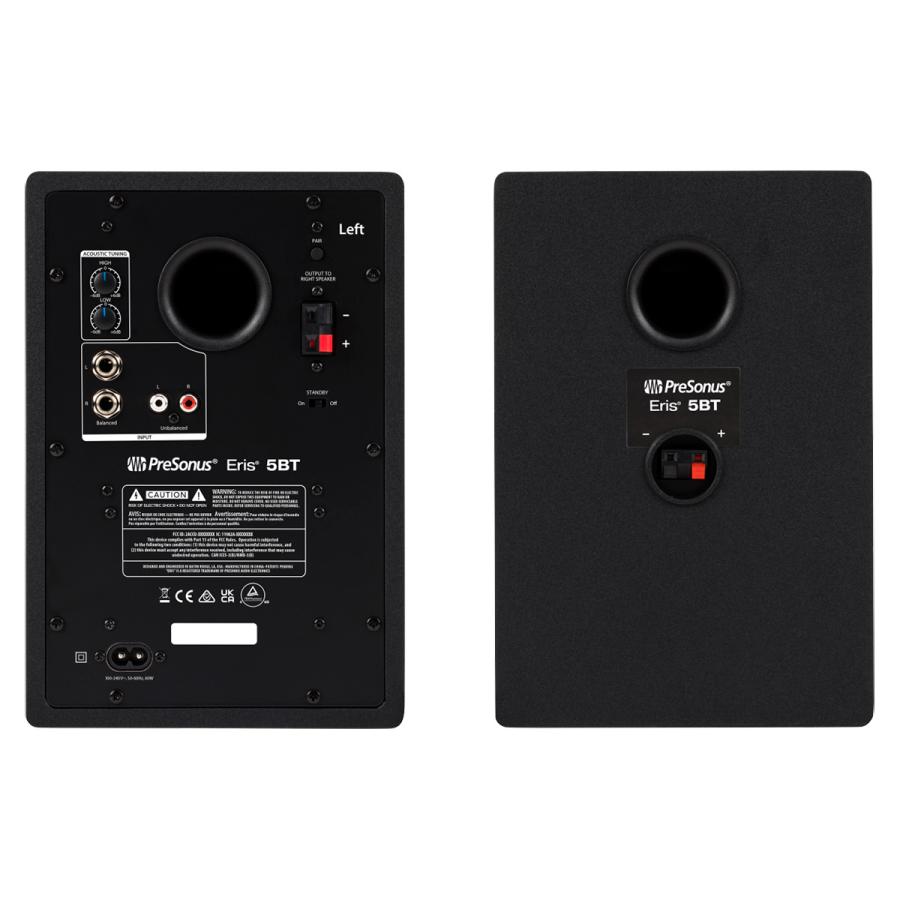 PreSonus プレソナス Eris 5BT 2ND GEN (Black) 1ペア モニター