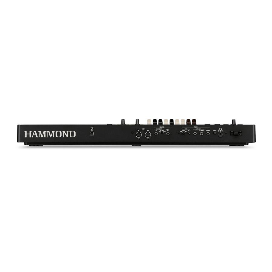 ハモンド HAMMOND M-solo (Black) 49鍵盤 ドローバーキーボード
