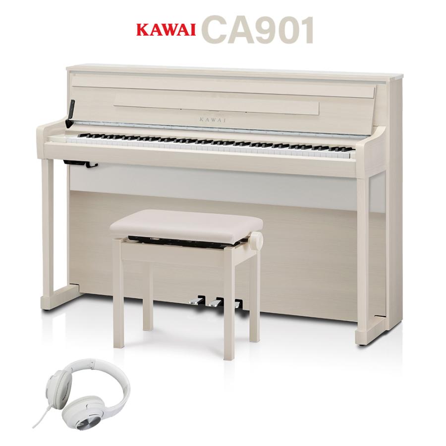 KAWAI カワイ 電子ピアノ 88鍵盤 CA901A 木製鍵盤 〔配送設置無料・代 