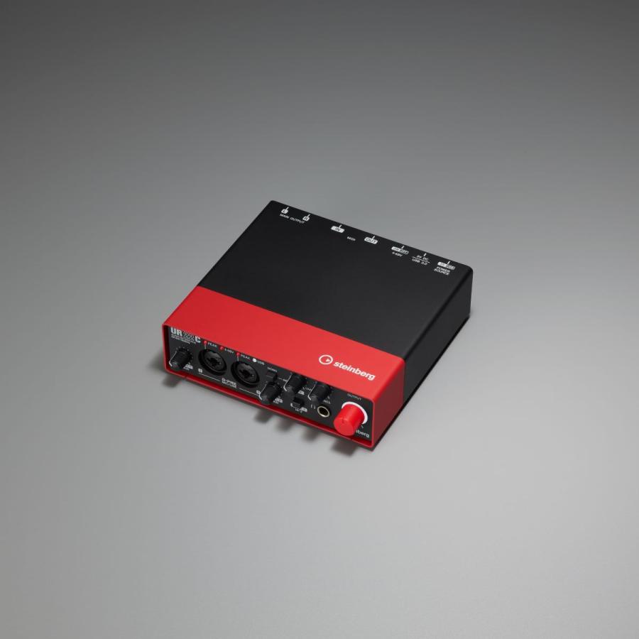 Steinberg UR22C オーディオインターフェース レッド ケーブル付き Amazon.co.jp: スタインバーグ USB オーディオインターフェース
