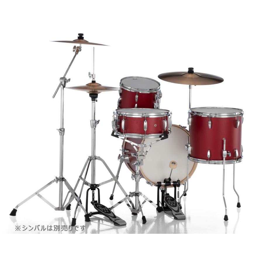 Pearl パール MT564/C-D ＃747 Matte Red ドラムセット MIDTOWN 16