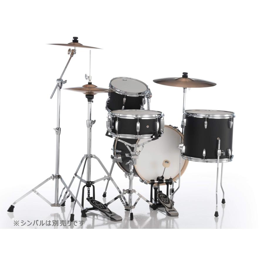 Pearl パール MT564/C-D #752 Matte Asphalt Black ドラムセット