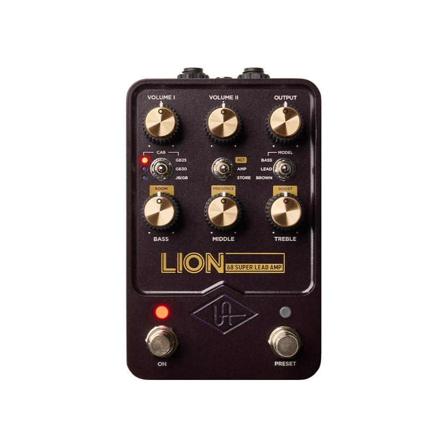 UNIVERSAL AUDIO UAFX Lion ユニバーサルオーディオ Universal Audio UAFX Lion '68 Super Lead Amp Effects Pedal