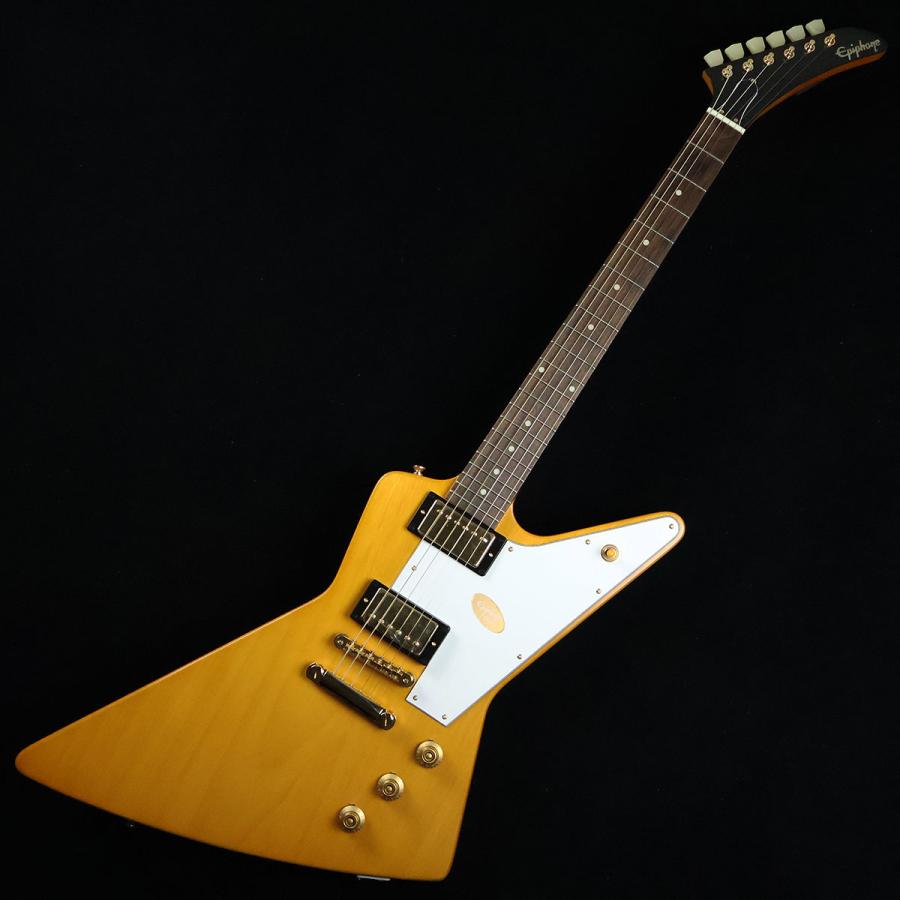 ギター epiphone Korina Explorer Amazon | Epiphone / 1958 Korina Explorer (White Pickguard) Aged
