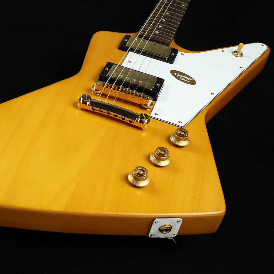 【旧価格】 Epiphone エピフォン Korina Explorer S/N：23071520341 エクスプローラー未展示品の画像