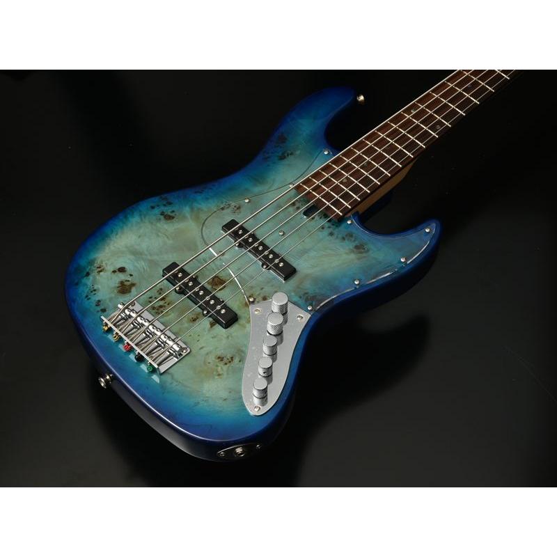 Bacchus バッカス WJB5-BP/Act 5弦ベース初心者12点セット島村楽器で一番売れてるベースアンプ付 アクティブPU バールポプラ_6