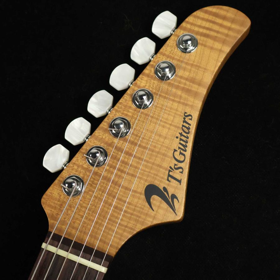 T's Guitars ティーズギター DST-Classic22 Roasted Flame Maple Neck