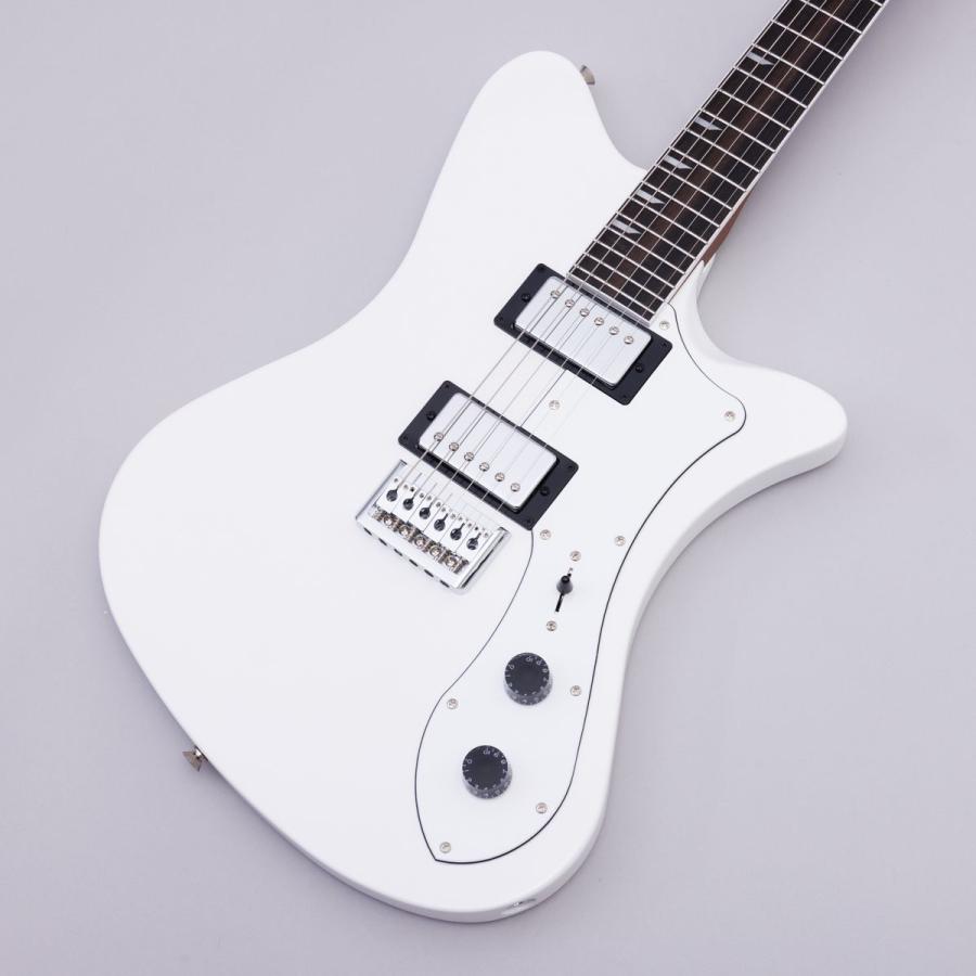 ホワイト エレキギター RYOGA ⚠️1部ジャンク⚠️ RYOGA（リョウガ） SKATER White エレキギター ハムバッカー ベイクド