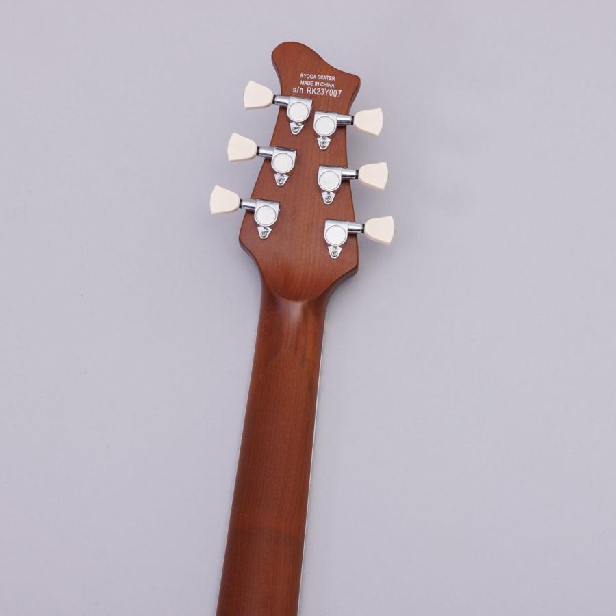 RYOGA（リョウガ） SKATER White エレキギター ハムバッカー ベイクド