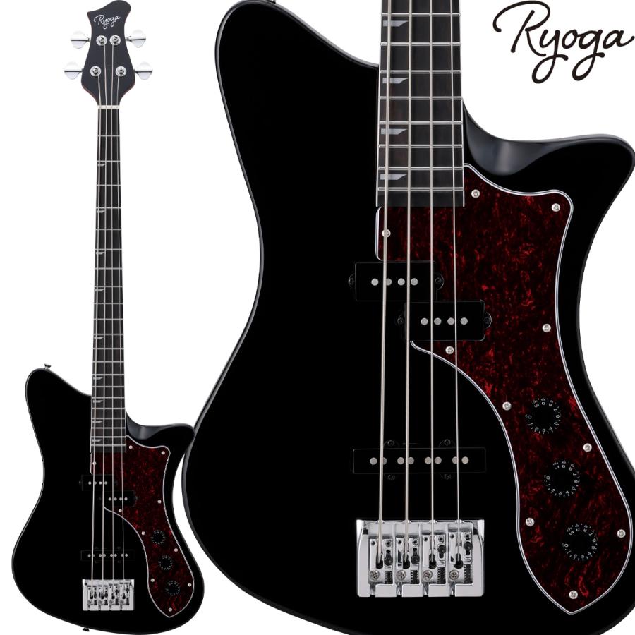 RYOGA Ryoga リョウガ SKATER-BASS Black エレキベース PJタイプ RYOGA Ryoga リョウガ SKATER-BASS Black エレキベース PJタイプ