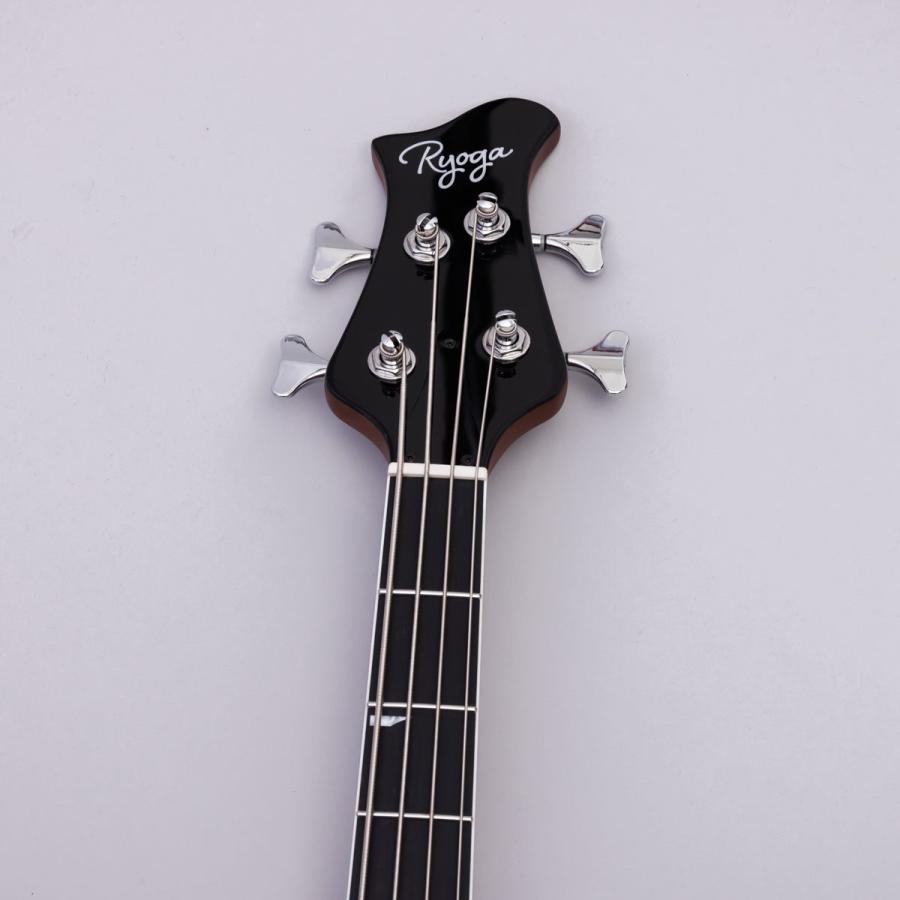 新価格!! Ryoga リョウガ VAL-BASS Surf Green エレキベース ジャズベースタイプ ベイクドメイプルネック_3