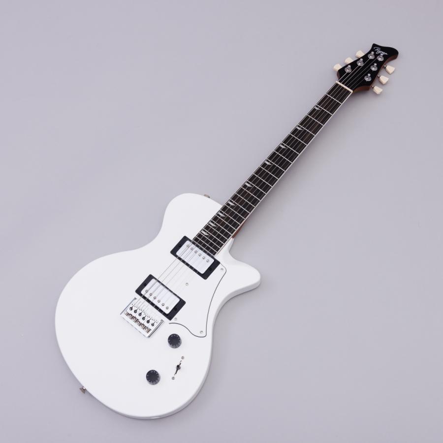 エレキギター ホワイト ブラックデザイン エレキギター ホワイト ブラックデザイン