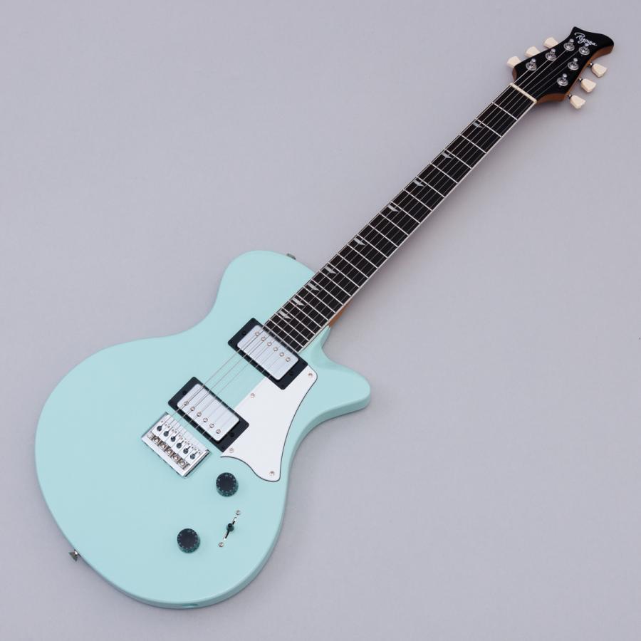 RYOGA（リョウガ） HORNET Surf Green エレキギター初心者12点セット