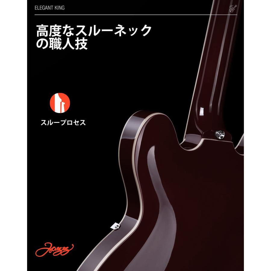 Donner ドナー DJP-1000 Burgundy Red (バーガンディレッド) エレキ