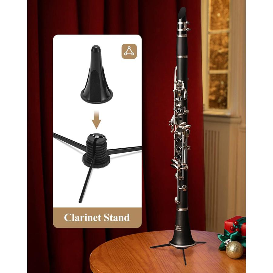 Eastar ECL-300 Black Ebonite Clarinet B♭ クラリネット 専用ケース/スタンド/クリーニングキット付属｜shimamura｜06