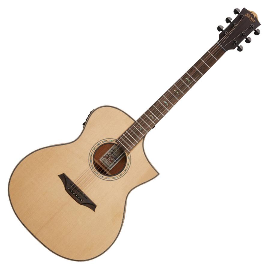 トップシトカスプルース単板 Bromo ブロモ エレアコギター BAT4CE