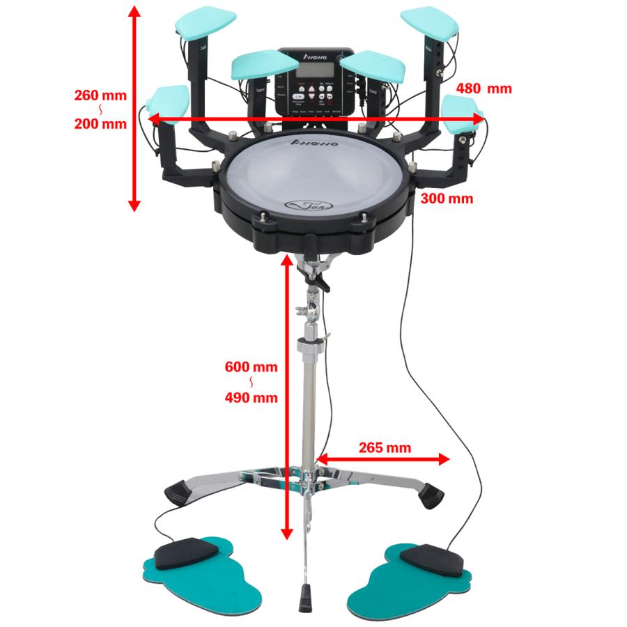 数量限定特価 AWOWO アウォウォ MINI JUN PLUS コンパクト 電子ドラム