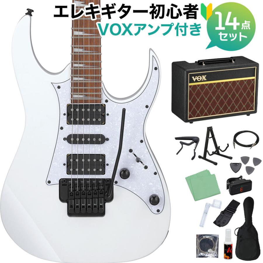 Ibanez（アイバニーズ） RG450DXB WH エレキギター初心者14点セット 