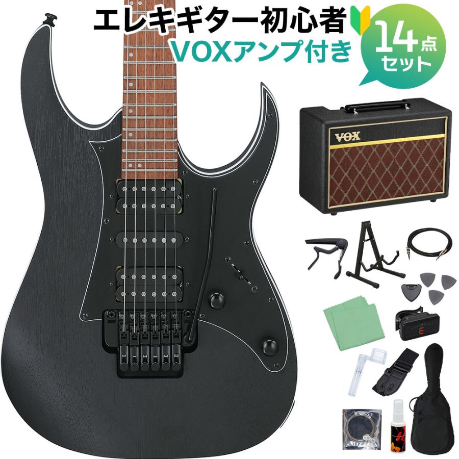 Ibanez（アイバニーズ） RG450B WK エレキギター初心者14点セット VOX 