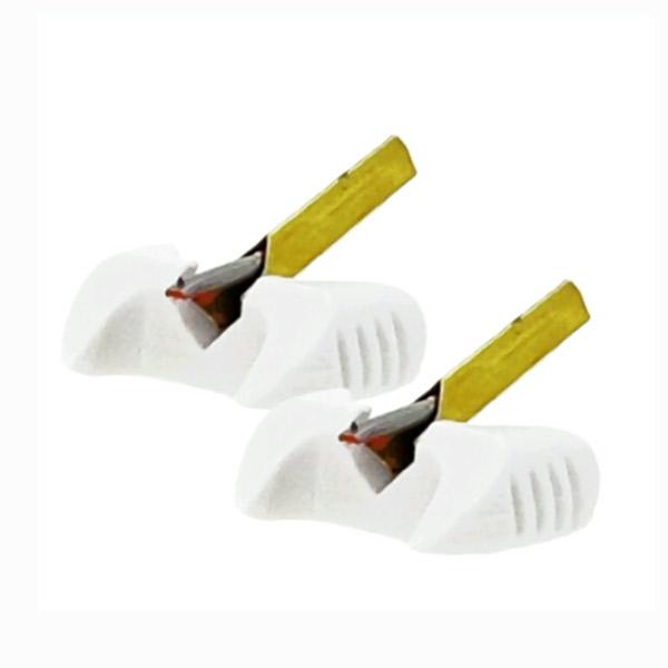 JICO（ジコー） N-WHLB SD 合成ダイヤ丸針 2個セット SHURE Whitelabel