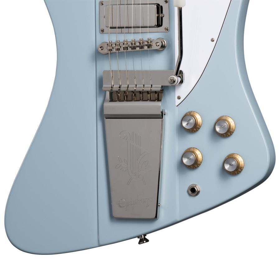 Epiphone エピフォン 1963 Firebird V Frost Blue エレキギター Inspired by Gibson Custom｜shimamura｜04