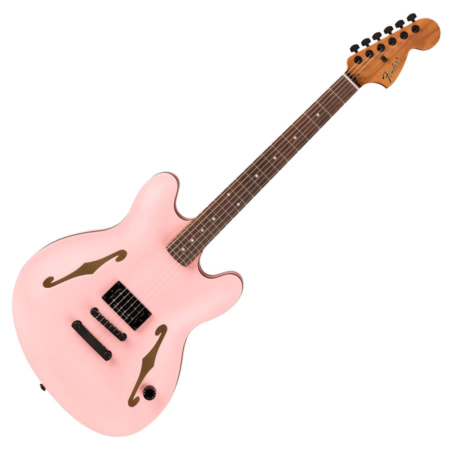 Fender フェンダー Tom DeLonge Starcaster Satin Shell Pink エレキギター トム・デロング シグネチャー｜shimamura｜02