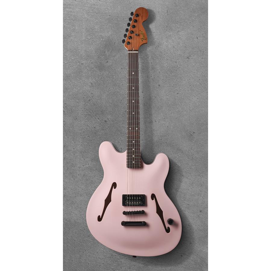 Fender フェンダー Tom DeLonge Starcaster Satin Shell Pink エレキギター トム・デロング シグネチャー｜shimamura｜09