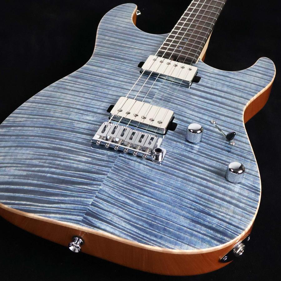 T's Guitars ティーズギター DST-DX22 Trans Blue Denim S/N：033285