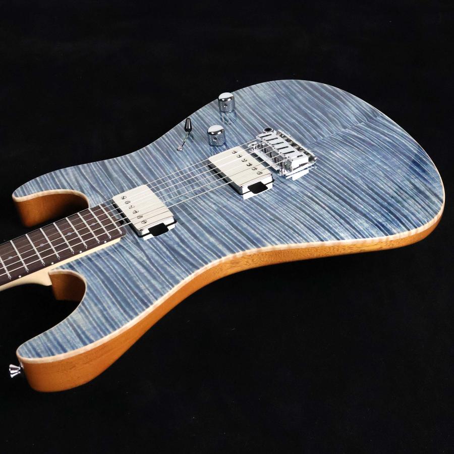 T's Guitars ティーズギター DST-DX22 Trans Blue Denim S/N：033285