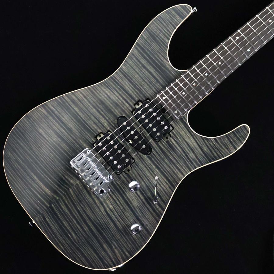 T's Guitars ティーズギター DST-Pro24 Flame Top Trans Black S/N